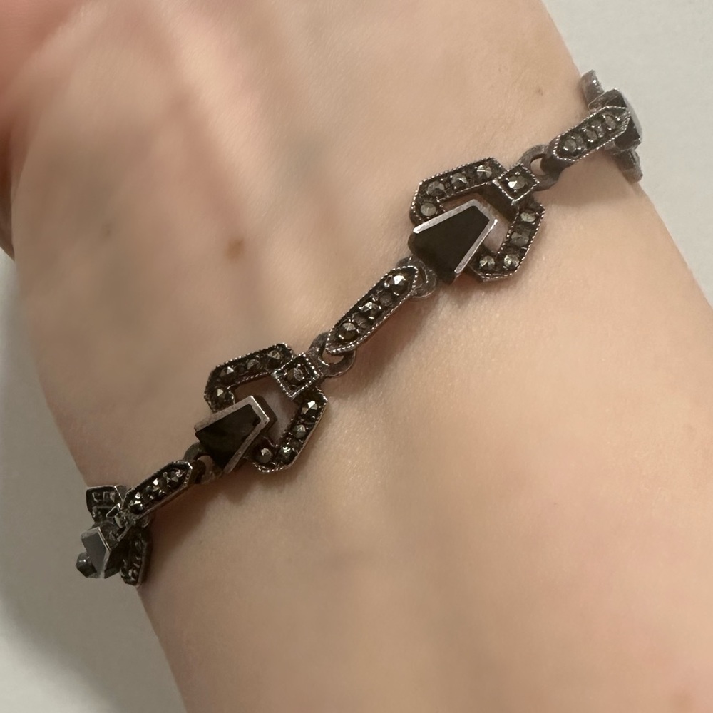 Heirloom 73 Silver & Marcasite Bracelet